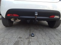 GANCIO ESTRAIBILE ELLEBI MONTATO SU LANCIA YPSILON