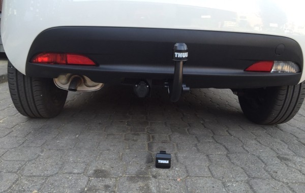 GANCIO ESTRAIBILE ELLEBI MONTATO SU LANCIA YPSILON