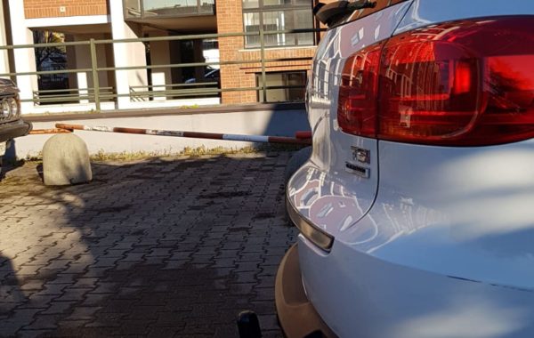 Gancio traino estraibile ACS SYSTEM montato su Volkswagen Tiguan