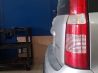 Gancio traino estraibile Brink Ellebi montato su Fiat Panda 4X4