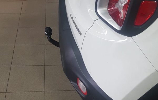 Installazione gancio estraibile orizzontale BMA  BRINK ELLEBI su JEEP RENEGHADE