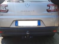 Installazione gancio estraibile  orizzontale ARAGON su RENAULT MEGANE