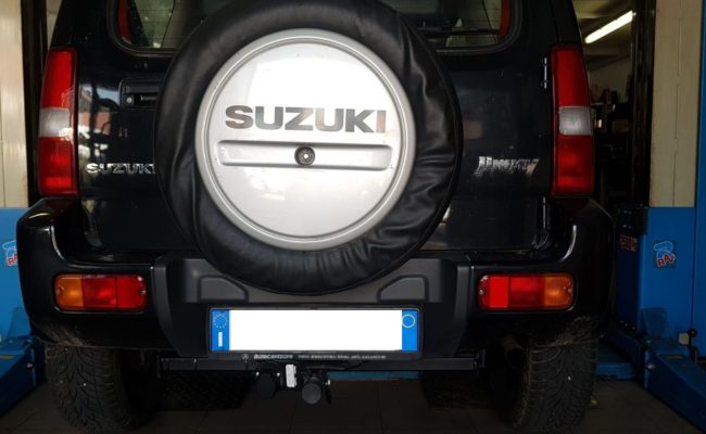 STEINHOF Gancio Traino Estraibile Per Suzuki Swift IV (2005-2010) Con Kit Elettrico 7 Poli