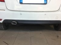 Gancio estraibile Brink Ellebi montato su Mercedes Classe A