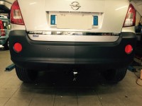 Gancio traino estraibile Ellebi montato su Opel Antara