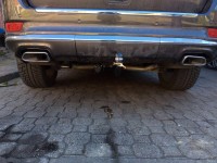 Gancio estraibile Ellebi montato su Jeep Grand Cherokee 13-