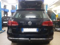 Gancio traino estraibile verticale Westfalia montato su Volkswagen Passat
