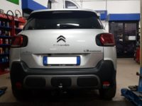 Gancio traino estraibile  Brink Ellebi montato su Citroen C3 AirCross