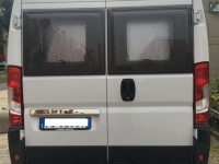 Gancio traino fisso Brink Ellebi montato su Rapido Dreamer 250