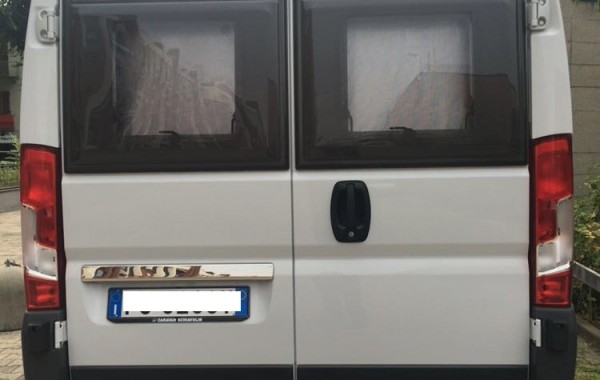 Gancio traino fisso Brink Ellebi montato su Rapido Dreamer 250