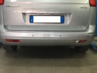 Gancio traino estraibile Brink Ellebi montato su Peugeot 5008