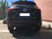 Gancio traino estraibile Brink Ellebi montato su Mazda CX5