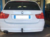 Gancio traino Fisso Brink Ellebi montato su BMW 330 XDRIVE