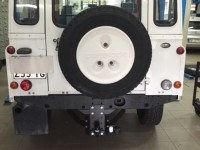 Gancio traino Fisso Ellebi montato su LAND ROVER Defender