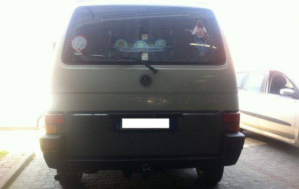 Gancio traino fisso WESTFALIA montato su Volkswagen VW700BL