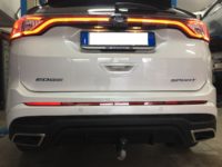 Gancio traino estraibile  montato su Ford Edge 2017