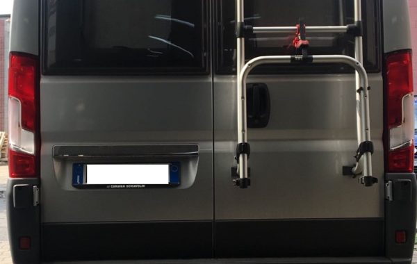 Gancio traino Fisso Brink Ellebi montato su Camper  Rapido  Dreamer 250