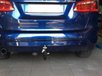 Gancio traino Brink Ellebi estraibile montato su BMW 218 ACTIVE TOURER