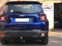 Gancio traino estraibile verticale Westfalia montato su JEEP RENEGADE 2018