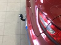 Gancio traino fisso Brink Ellebi montato su Renault Clio