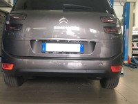 Gancio estraibile Brink Ellebi montato su Citroen C4 Picasso