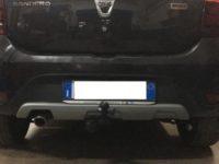 Gancio traino FISSO BRINK ELLEBI montato su Dacia Sandero