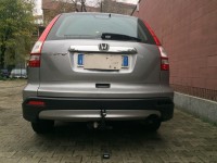 Gancio traino estraibile Ellebi su Honda CRV montato