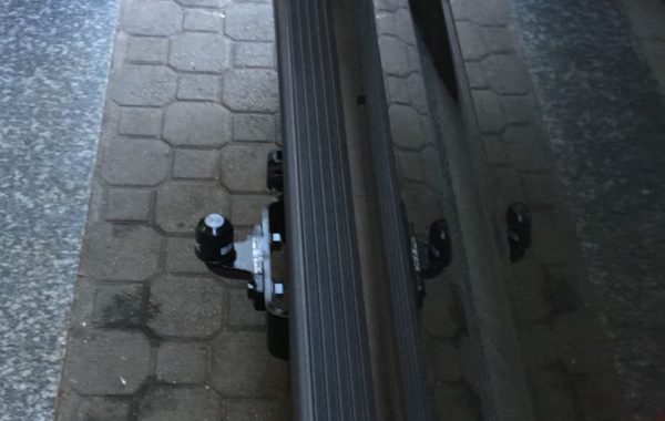 Gancio traino Brink Ellebi Fisso montato su Camper Challenger Civi Vany