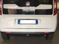 Installazione gancio traino estraibile Brink Ellebi montato su Fiat Doblo’