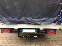 Gancio traino fisso Brink Ellebi montato su Iveco Daily