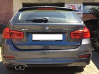 Gancio traino estraibile verticale Brink Ellebi montato su BMW 320 X Drive Touring