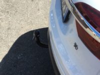 Gancio estraibile verticale Brink Ellebi montato su Opel Insignia Sports Tourer