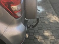 Gancio traino estraibile Brink Ellebi montato su Daihatsu Terios