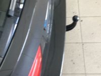 Gancio traino estraibile verticale WESTFALIA montato su BMW 318 TOURING