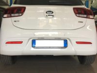 Gancio traino  estraibile Brink ellebi montato su KIA RIO