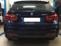 Gancio traino estraibile Verticale Westfalia montato su BMW 320 D M SPORT