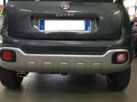 Gancio traino estraibile Brink Ellebi montato su Fiat Panda Cross