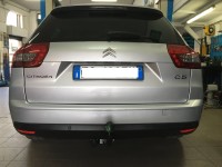 Gancio traino fisso Umbra montato su Citroen C5