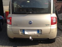 Gancio traino  estraibile Ellebi montato su Fiat Multipla